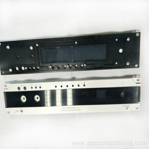 Custom metal CNC machining precision aluminum front panel